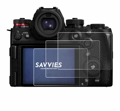 Image of the device Panasonic Lumix S1R II with a wide variety of screen protectors.