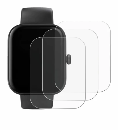 Image of the device Hama Smartwatch 5000 with a wide variety of screen protectors.