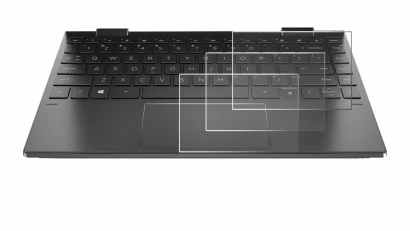 Image of the device HP Envy x360 (13-X) (ONLY Touch Trackpad) with a wide variety of screen protectors.