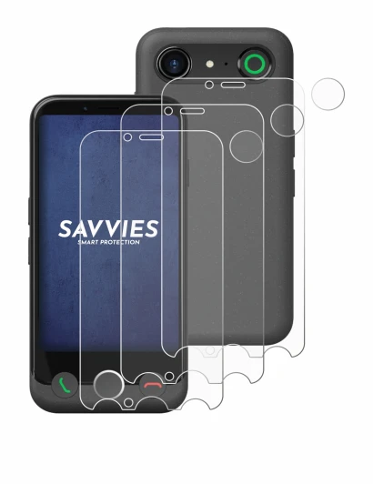 Image of the device Doro Aurora A10 (Front+Camera) with a wide variety of screen protectors.