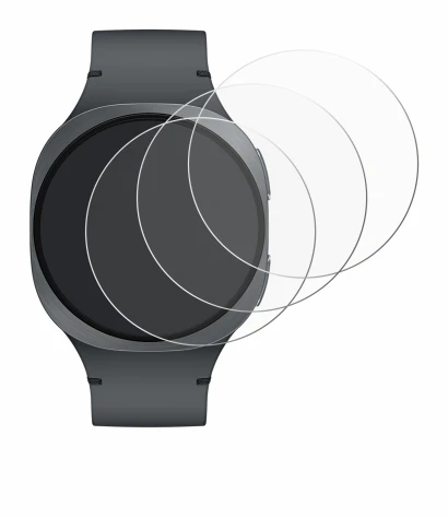 Image of the device Samsung Galaxy Watch 8 (40 mm) with a wide variety of screen protectors.