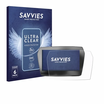 Front side of a product packaging with the brand logo Savvies. Next to it is the device Voge 625 2025 shown with the correspon