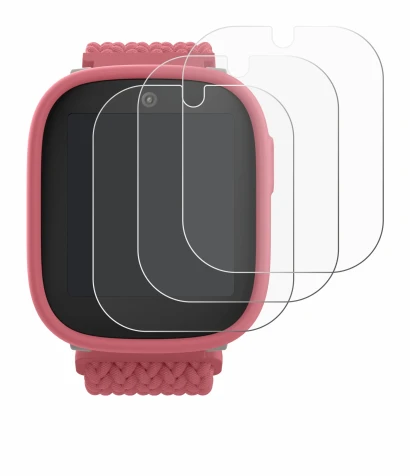 Image of the device Xplora X6 Play 2025 (2nd generation) with a wide variety of screen protectors.