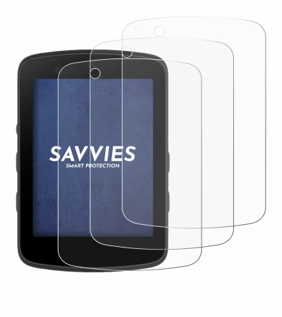 Image of the device Bryton Rider 550 with a wide variety of screen protectors.