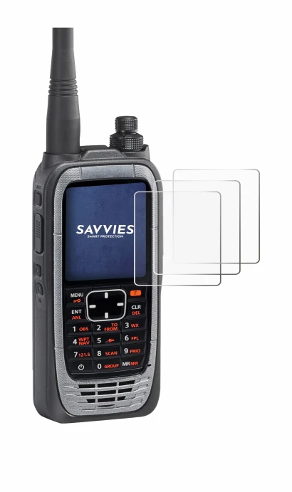Image of the device Icom IC-A25NE /IC-A25CE with a wide variety of screen protectors.