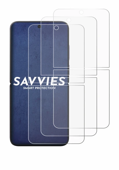 Image of the device Xiaomi MIX Flip with a wide variety of screen protectors.