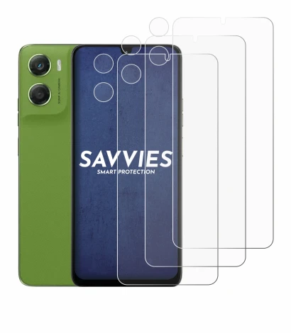 Image of the device Motorola Moto G06 (Front+Camera) with a wide variety of screen protectors.