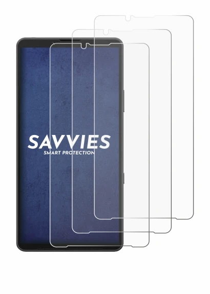 Image of the device Sony Xperia 10 VII with a wide variety of screen protectors.