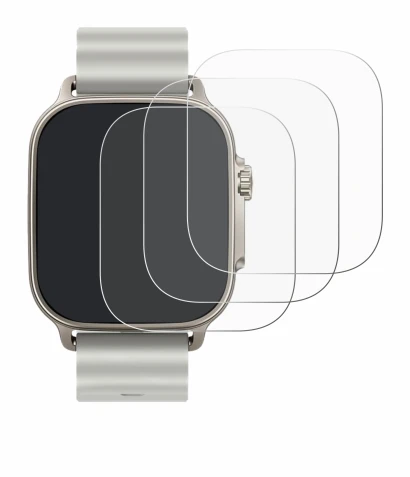 Image of the device realme Watch 5 with a wide variety of screen protectors.
