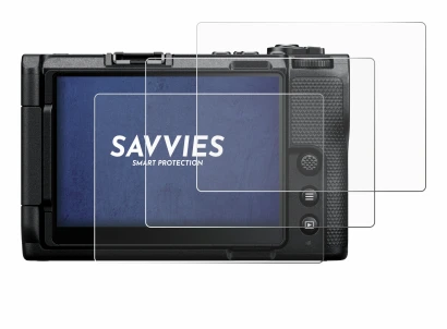 Image of the device Nikon ZR with a wide variety of screen protectors.