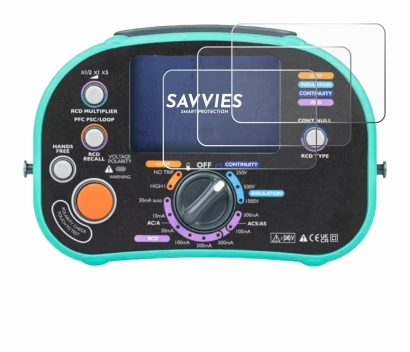 Image of the device Kewtech KT63DL with a wide variety of screen protectors.