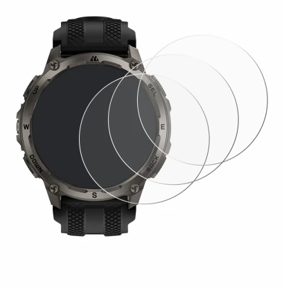 Image of the device Kospet Tank T4 with a wide variety of screen protectors.