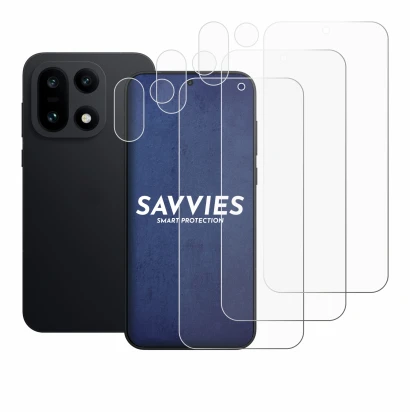 Image of the device OnePlus 15 (Front+Camera) with a wide variety of screen protectors.