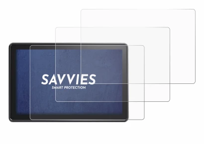 Image of the device Osee G7 Pro with a wide variety of screen protectors.