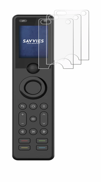 Image of the device Sofabaton X1S with a wide variety of screen protectors.