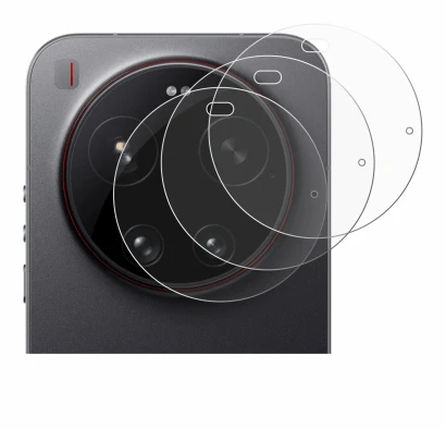 Image of the device Xiaomi 17 Ultra (ONLY Camera) with a wide variety of screen protectors.