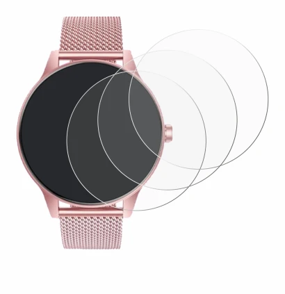 Image of the device TAOLOON Smartwatch 1.27" with a wide variety of screen protectors.