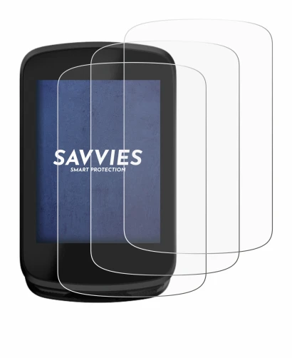 Image of the device Magene C606 V2 with a wide variety of screen protectors.