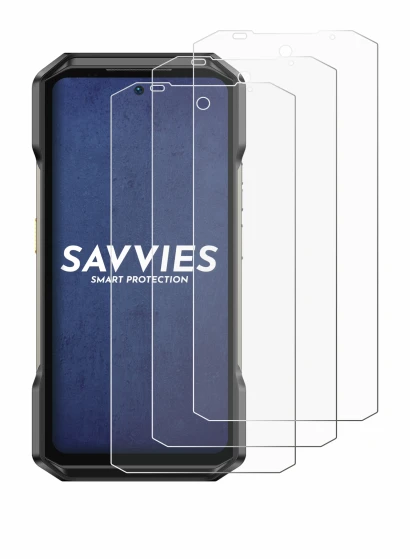 Image of the device Ulefone Armor 27T Pro Plus with a wide variety of screen protectors.