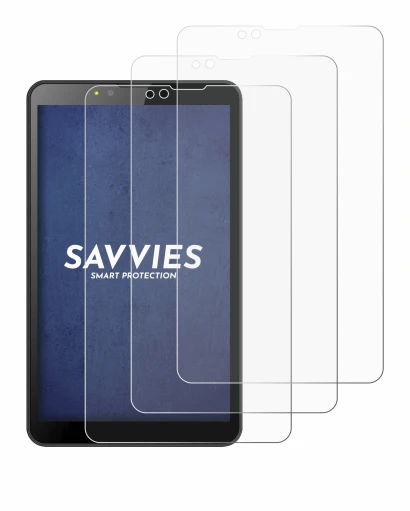 Image of the device Brave BT7X1 with a wide variety of screen protectors.