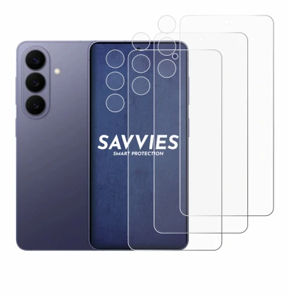Image of the device Samsung Galaxy S26 Enterprise Edition (Front+Camera) with a wide variety of screen protectors.