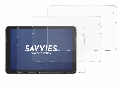 Image of the device Zebra ET401 8" with a wide variety of screen protectors.