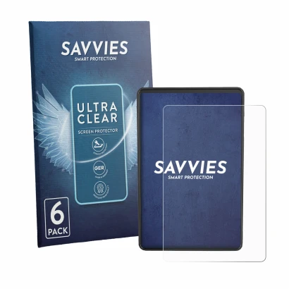 Front side of a product packaging with the brand logo Savvies. Next to it is the device Bafang VD04 shown with the correspondi