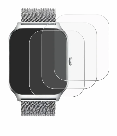 Image of the device Popglory P125 1.85" with a wide variety of screen protectors.