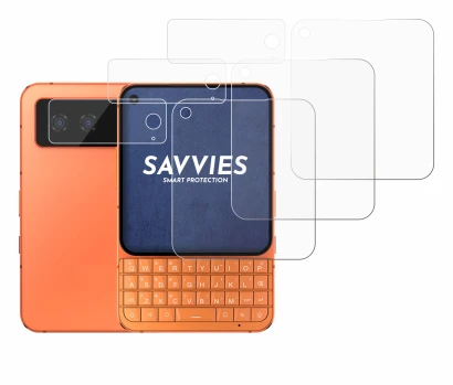 Image of the device Unihertz Titan 2 Elite Pro (Front+Camera) with a wide variety of screen protectors.