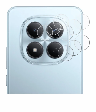 Image of the device Xiaomi Redmi Note 15 Pro 4G (ONLY Camera) with a wide variety of screen protectors.
