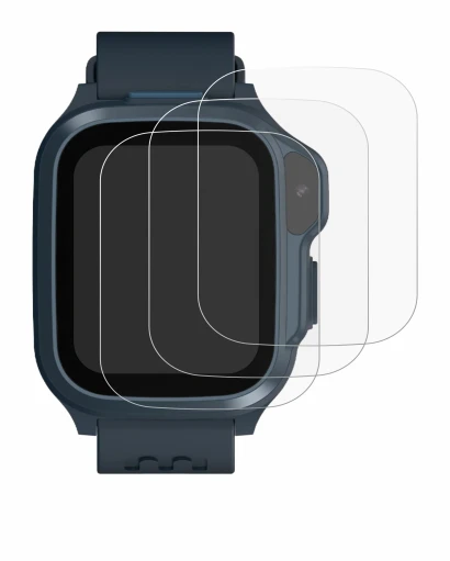 Image of the device Myfirst Fone S4 with a wide variety of screen protectors.
