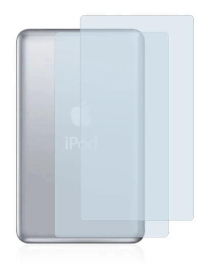 Image of the device Apple iPod classic 120 GB (Back, 7th Gen.) with a wide variety of screen protectors.