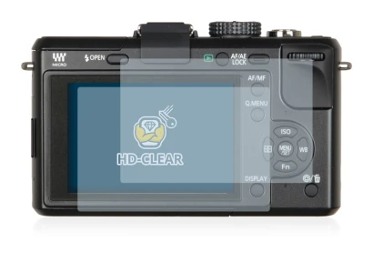 Image of the device Panasonic Lumix DMC-GF1 with a wide variety of screen protectors.