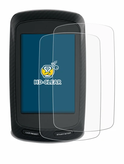 Image of the device Garmin Edge 800 with a wide variety of screen protectors.