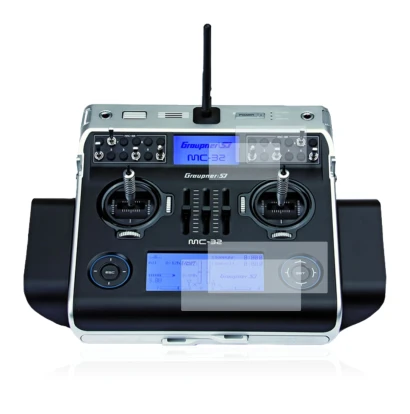 Image of the device Graupner MC-32 HoTT with a wide variety of screen protectors.