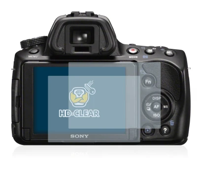 Image of the device Sony Alpha 37 (SLT-A37) with a wide variety of screen protectors.