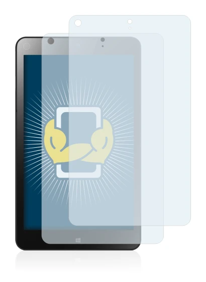 Image of the device Lenovo ThinkPad Tablet 8 with a wide variety of screen protectors.