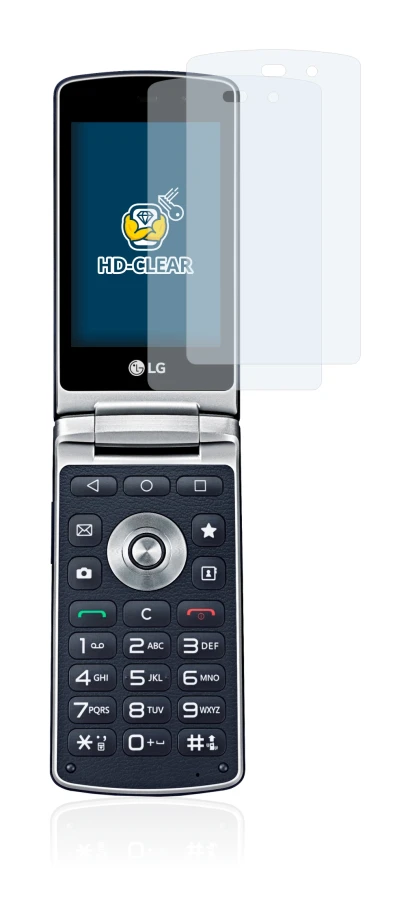 Image of the device LG Wine Smart H410 with a wide variety of screen protectors.