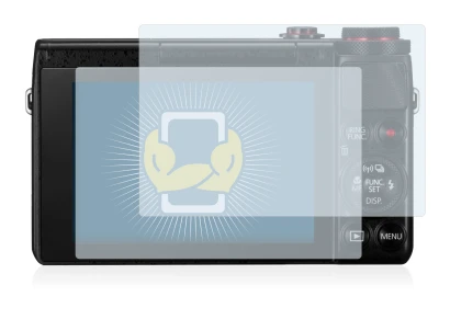 Image of the device Canon PowerShot G7 X G7X with a wide variety of screen protectors.