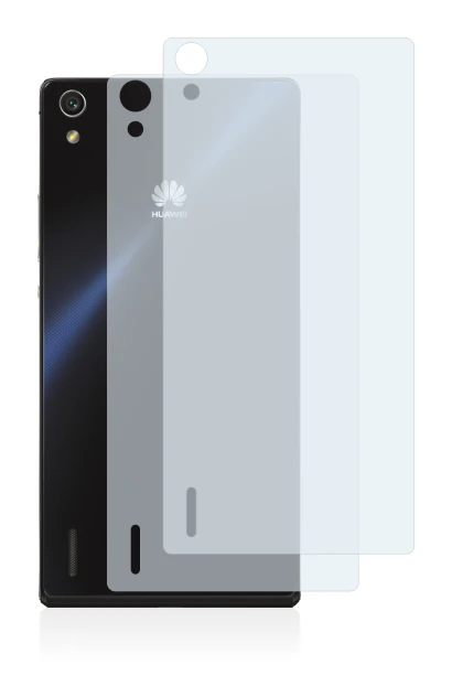 Image of the device Huawei Ascend P7 (Back) with a wide variety of screen protectors.