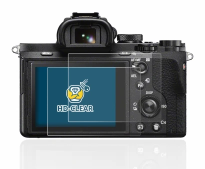 Image of the device Sony Alpha 7 II (ILCE-7M2) with a wide variety of screen protectors.