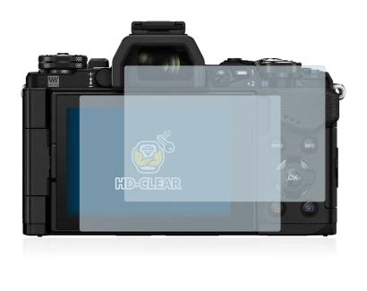 Image of the device Olympus OM-D E-M5 Mark II with a wide variety of screen protectors.