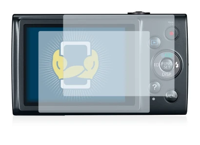 Image of the device Canon IXUS 170 with a wide variety of screen protectors.