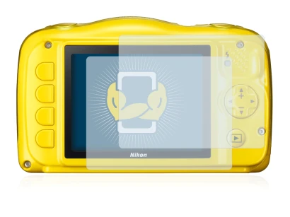 Image of the device Nikon Coolpix S33 with a wide variety of screen protectors.