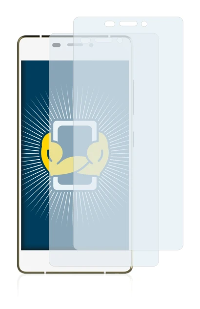 Image of the device Gionee Elife S7 with a wide variety of screen protectors.
