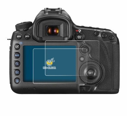 Image of the device Canon EOS 5DS R with a wide variety of screen protectors.