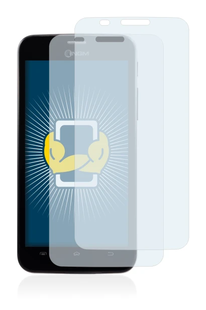 Image of the device NGM Dynamic Life with a wide variety of screen protectors.