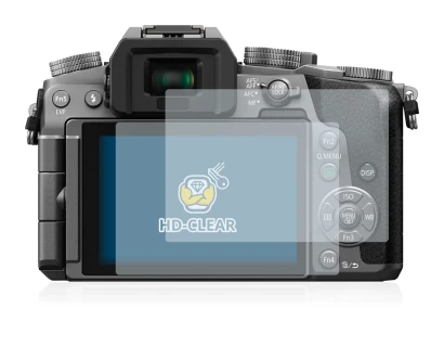 Image of the device Panasonic Lumix DMC-G7 with a wide variety of screen protectors.