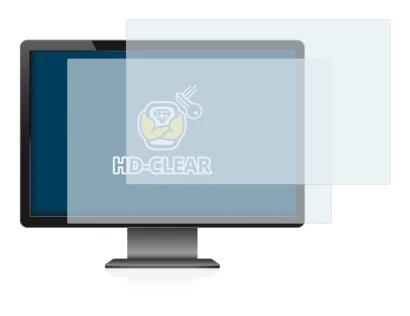 Image of the device with a wide variety of screen protectors.