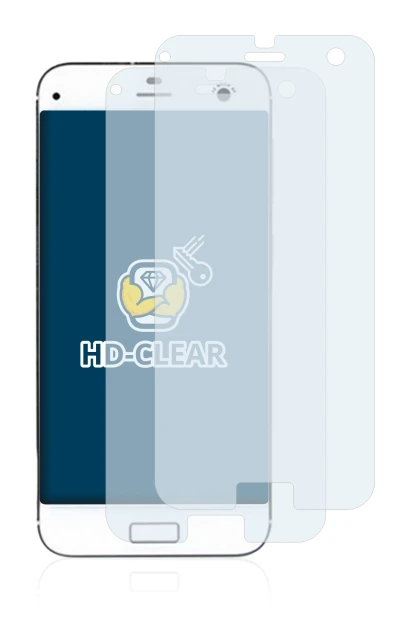 Image of the device ZTE Blade S7 with a wide variety of screen protectors.